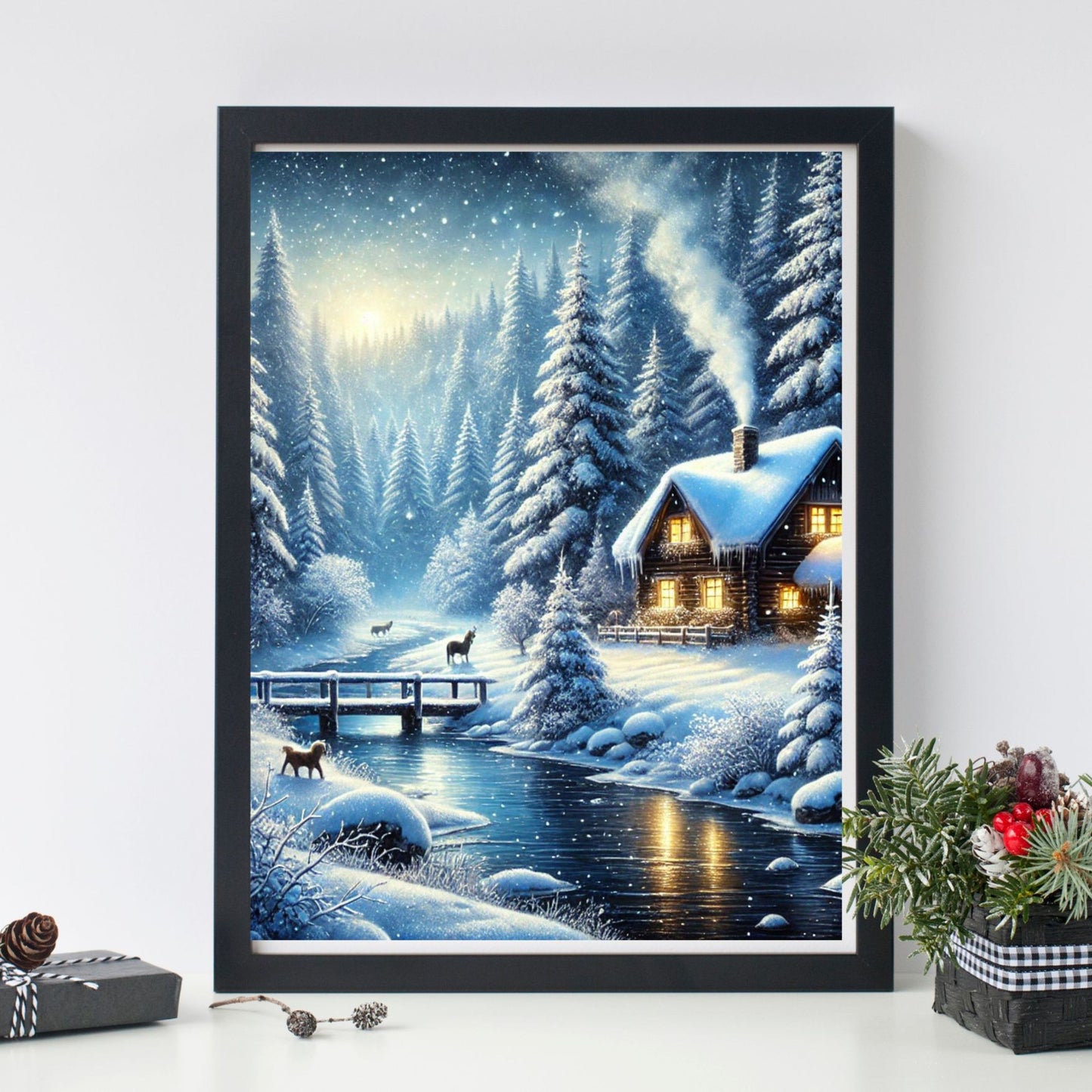 SnowyLandscapePrint