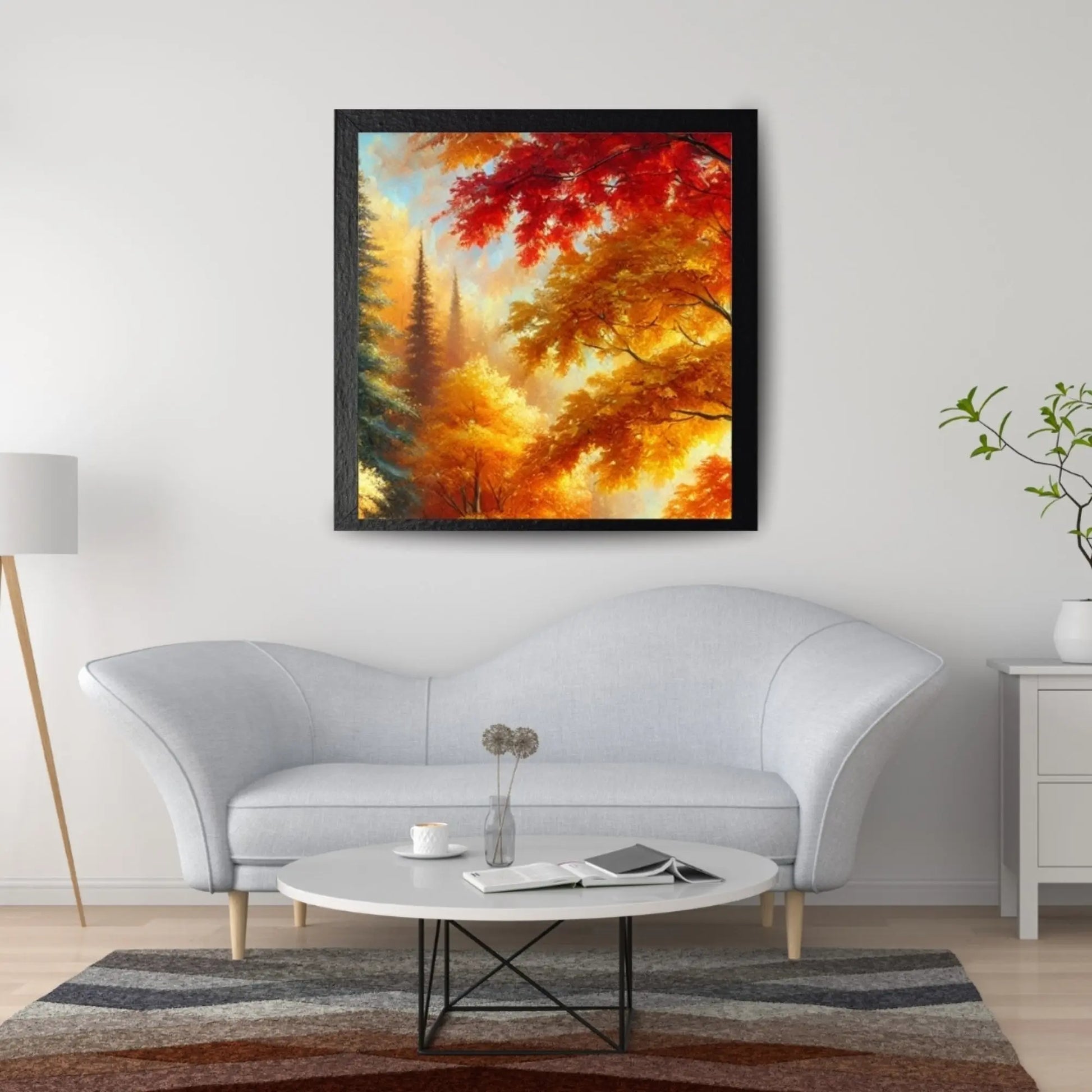 fall landscape wall art